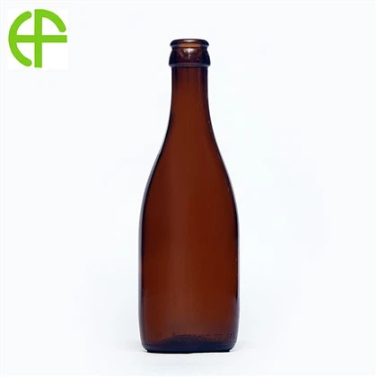 330ml Kahverengi Qiyu Köpüklü Şarap Şişesi
